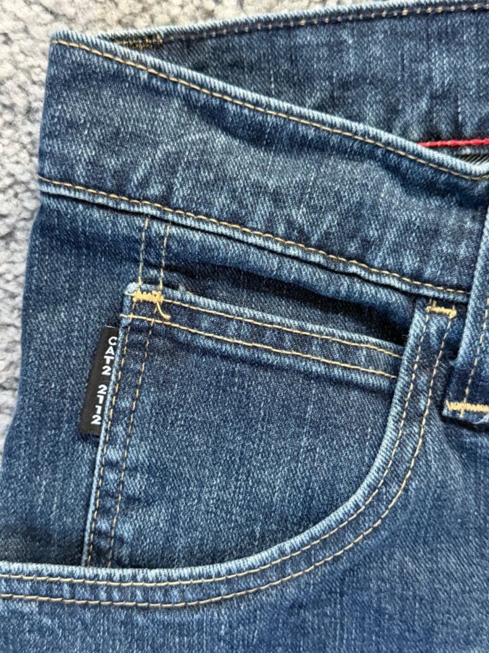Bulwark FR Men's Straight Fit Stretch Jeans 40x30 CAT 2 NFPA 2112 Denim PSJ4SD2 - Picture 5 of 14